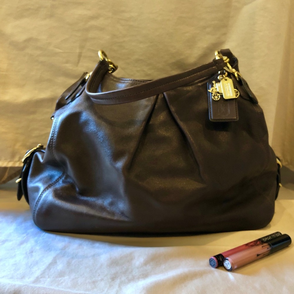 Authentic Coach Madison Maggie Hobo Purse